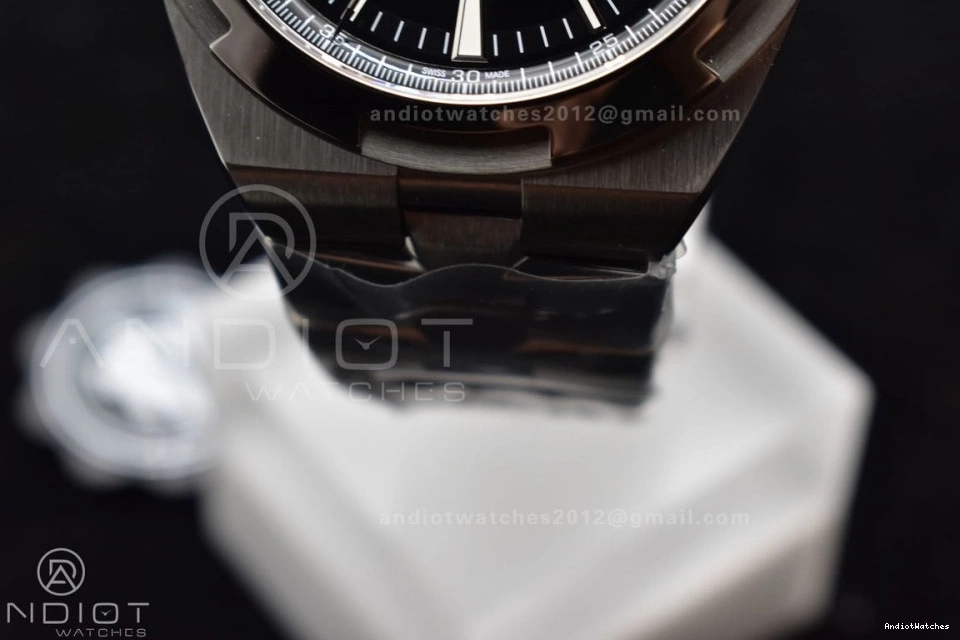 ZF Edition SS 1:1 A Best Bracelet Black Dial on 4500V SportInspired Overseas 926 SS 0727
